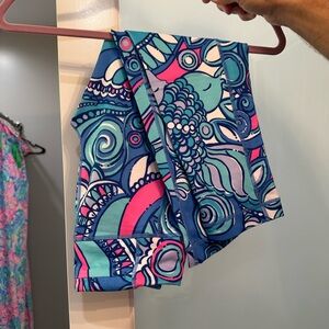 Sea Jewels Cropped Leggings. RARE. size small. VEUC.